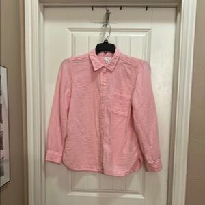 JCrew PL Pink gauzy women’s  Shirt